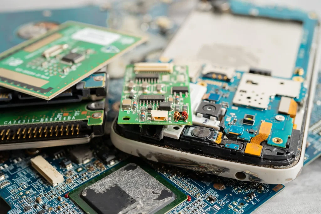 eWaste recycling services for electronic components and IT hardware, Techbros AZ
